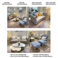 BỘ SOFA 124 SFAM-FL217