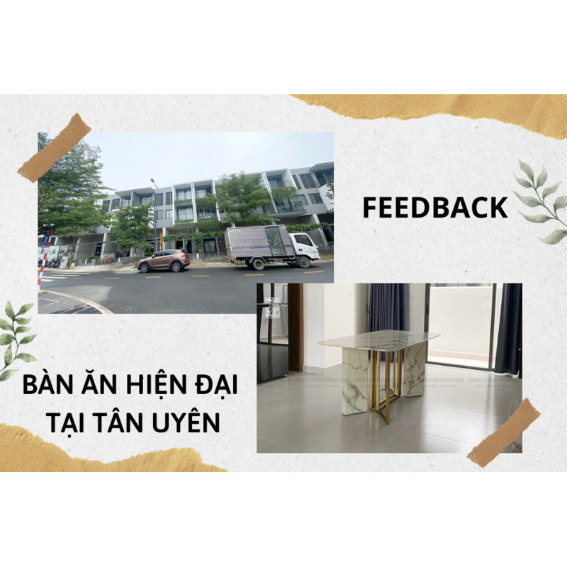 FEEDBACK | BÀN ĂN HIỆN ĐẠI TẠI TÂN UYÊN