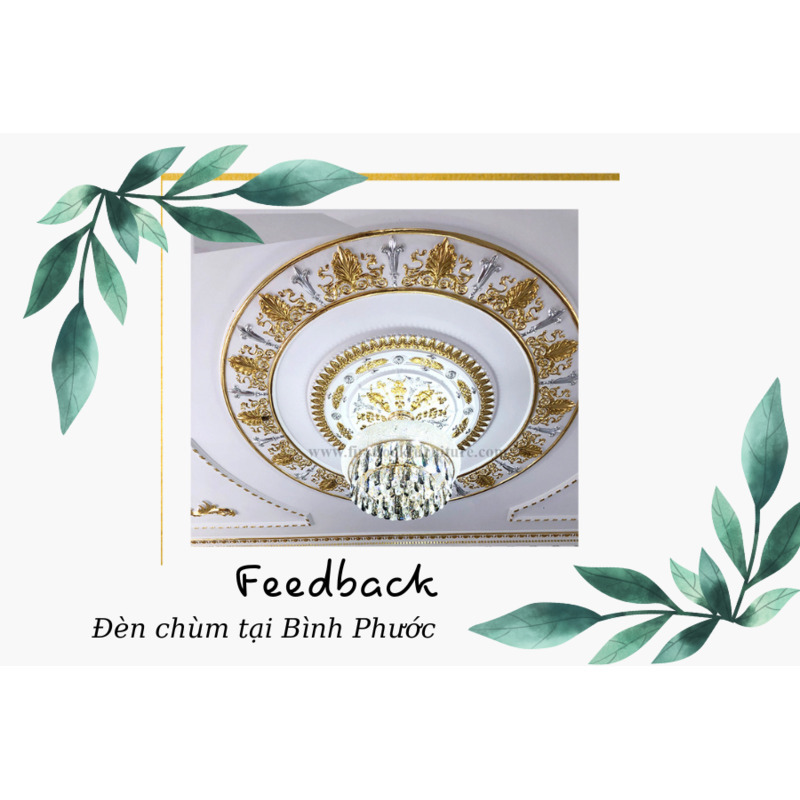 FEEDBACK | CHANDELIER FROM A CUSTOMER IN BINH PHUOC