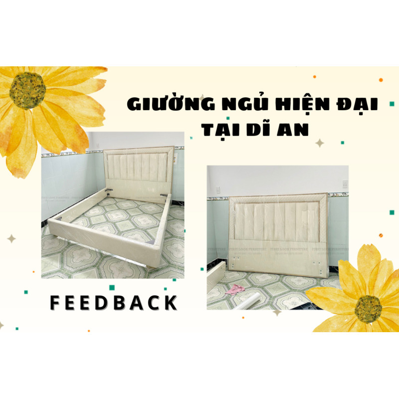 FEEDBACK | GIƯỜNG NGỦ HIỆN ĐẠI TẠI DĨ AN