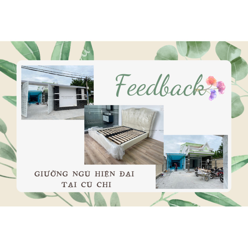 FEEDBACK | GIƯỜNG NGỦ HIỆN ĐẠI TỪ KHÁCH HÀNG Ở CỦ CHI