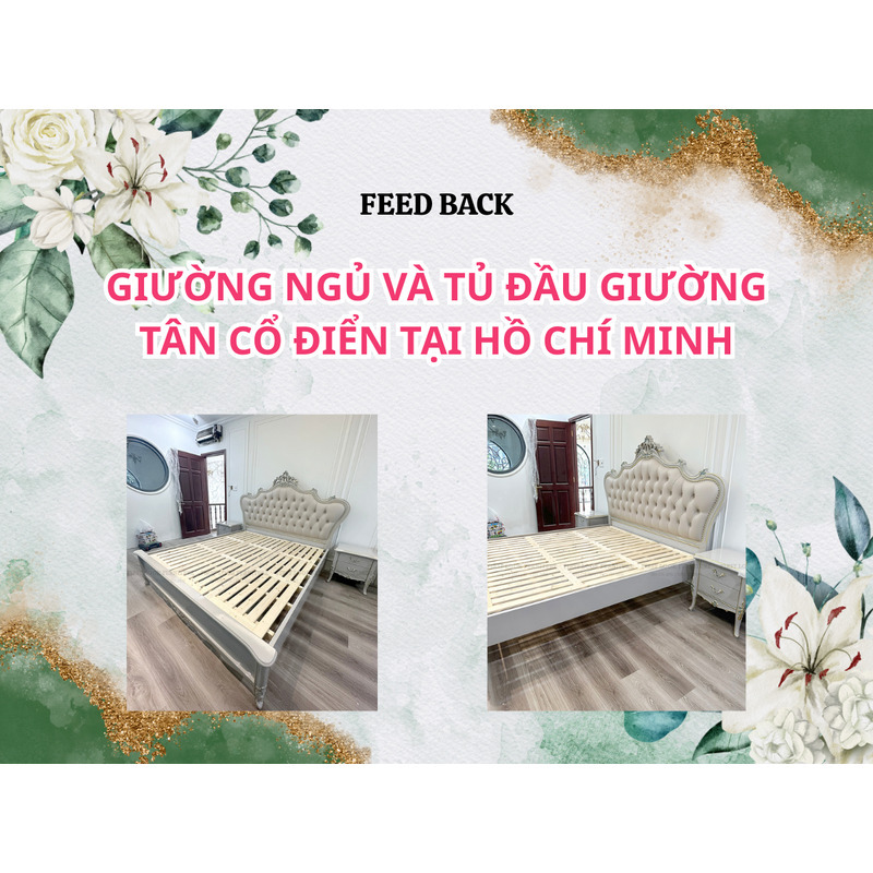 FEEDBACK | GIƯỜNG NGỦ VÀ TỦ ĐẦU GIƯỜNG TẠI HỒ CHÍ MINH
