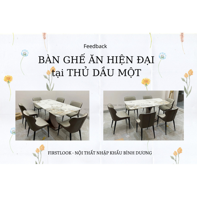 FEEDBACK | MODERN DINING SET IN THU DAU MOT
