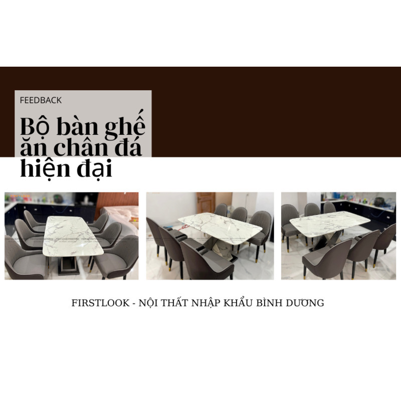 FEEDBACK | MODERN DINING SET IN THU DAU MOT