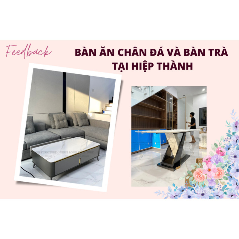 FEEDBACK | MODERN DINING TABLE AND TEATABLE IN HIEP THANH