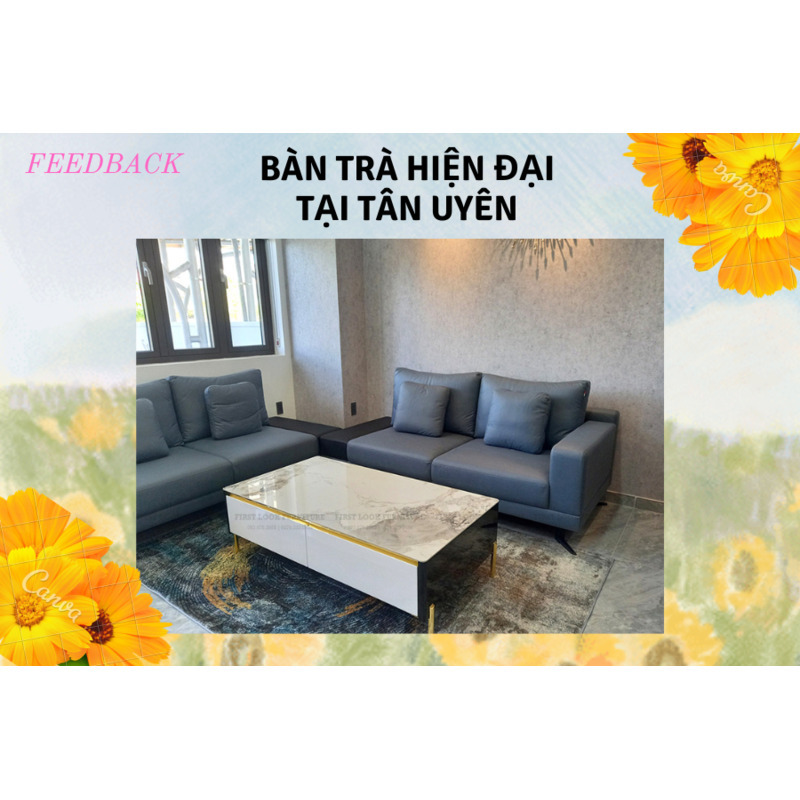 FEEDBACK | MODERN TEA TABLE IN TAN UYEN