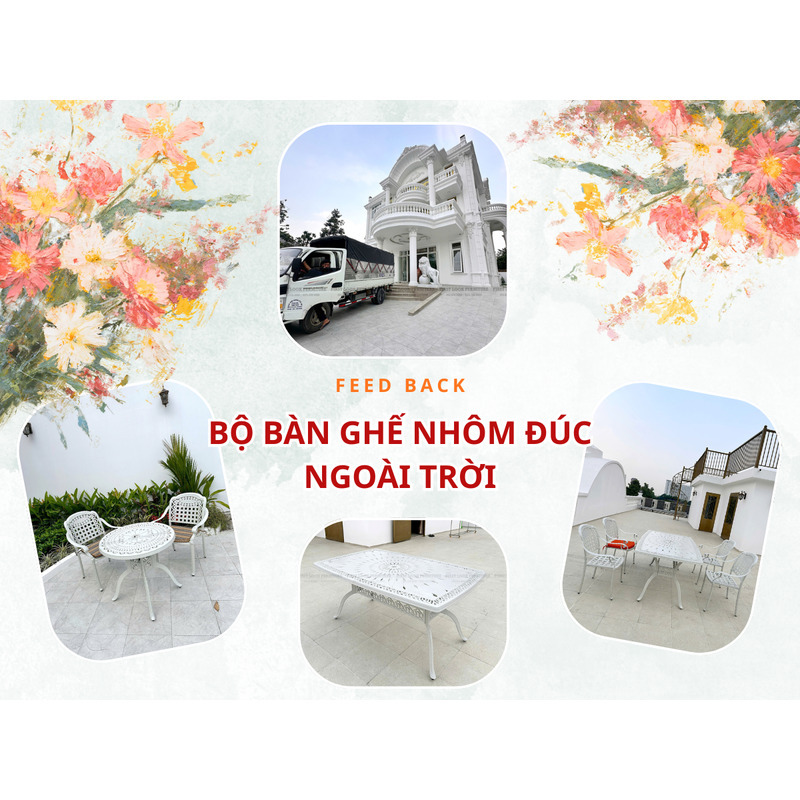 FEEDBACK | OUTDOOR TABLE AND CHAIR SET & SINGLE CHAIR IN THU DUC