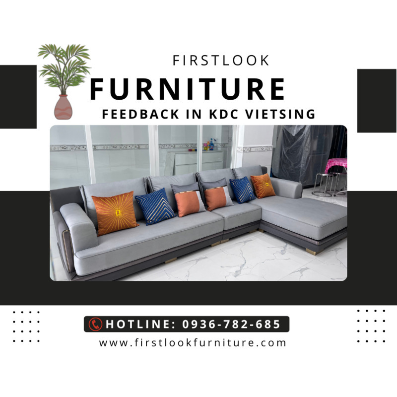 FEEDBACK | SOFA GÓC L - HIỆN ĐẠI | TẠI KDC VIỆT SING