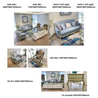 SOFA SET 1114 SFAM-FL218